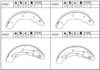 ASIMCO K6001 Brake Shoe Set